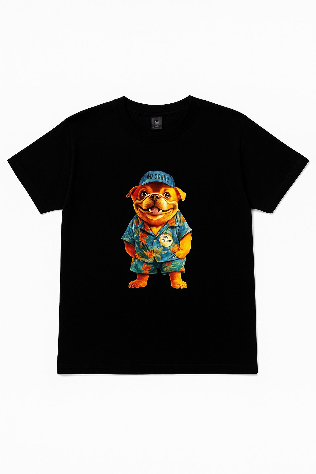 Tricou Copii Pug de Vacanta